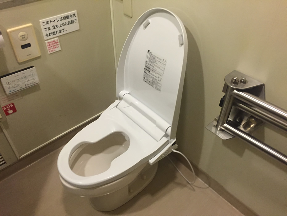 オストメイト対応トイレの設置事例１